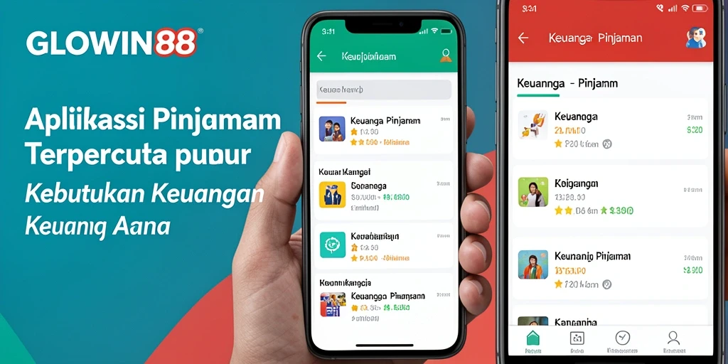Tampilan antarmuka GLOWIN88 yang sederhana dan mudah digunakan.