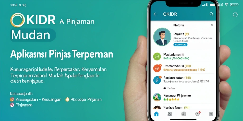 Antarmuka pengguna OKIDR yang sederhana dan efektif.