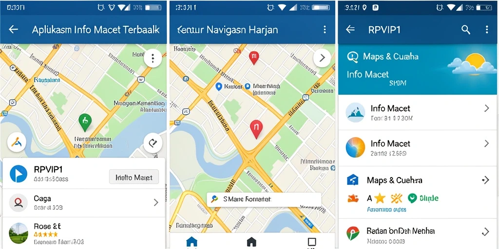 Antarmuka RPVIP1 menampilkan informasi lalu lintas secara real-time.
